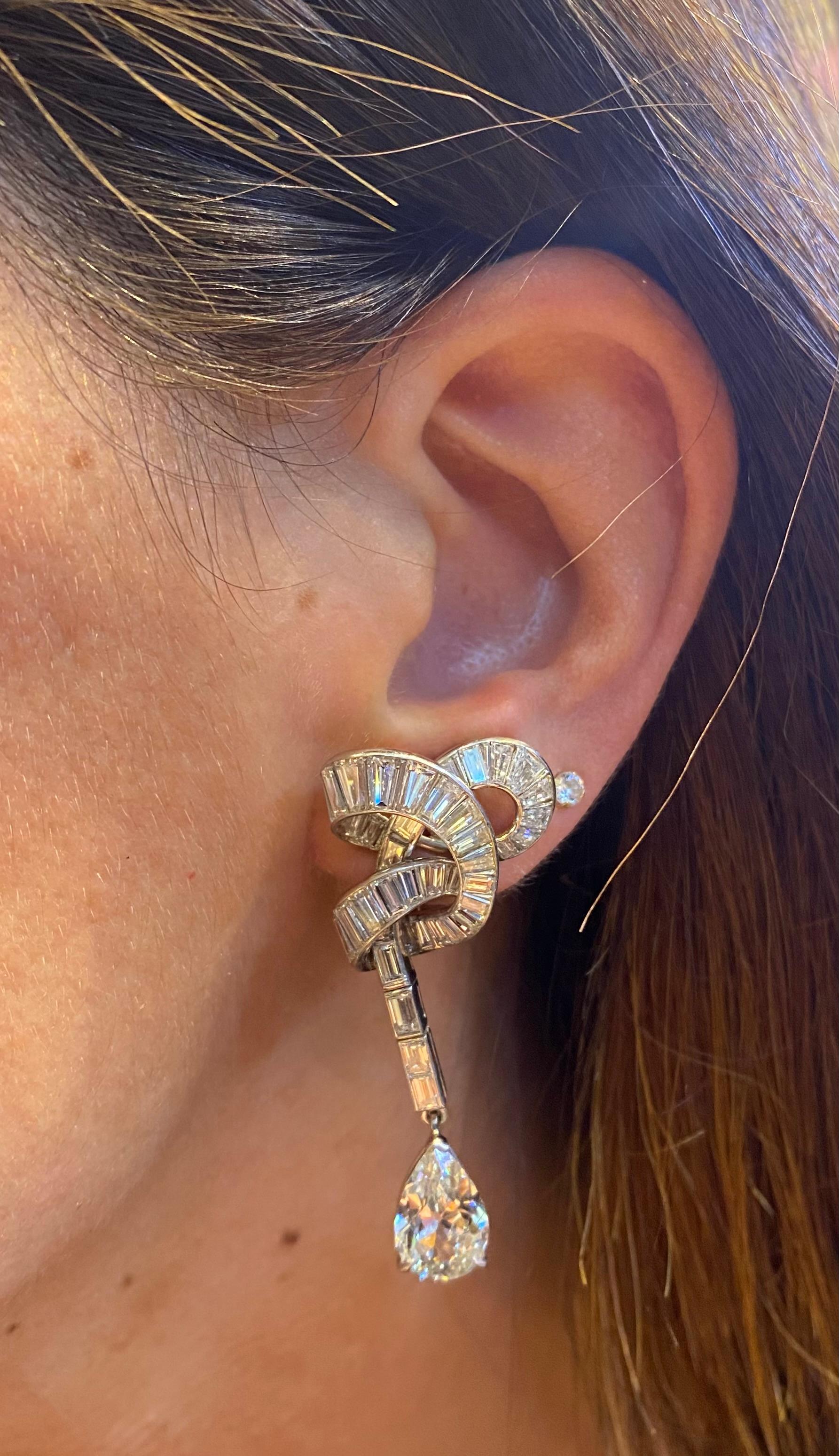 van cleef diamond earrings
