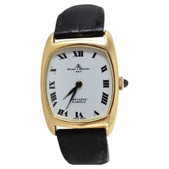 Orologio gioiello Van Cleef & Arpels in oro giallo 18 carati – Con marchio congiunto Baume & Mercier