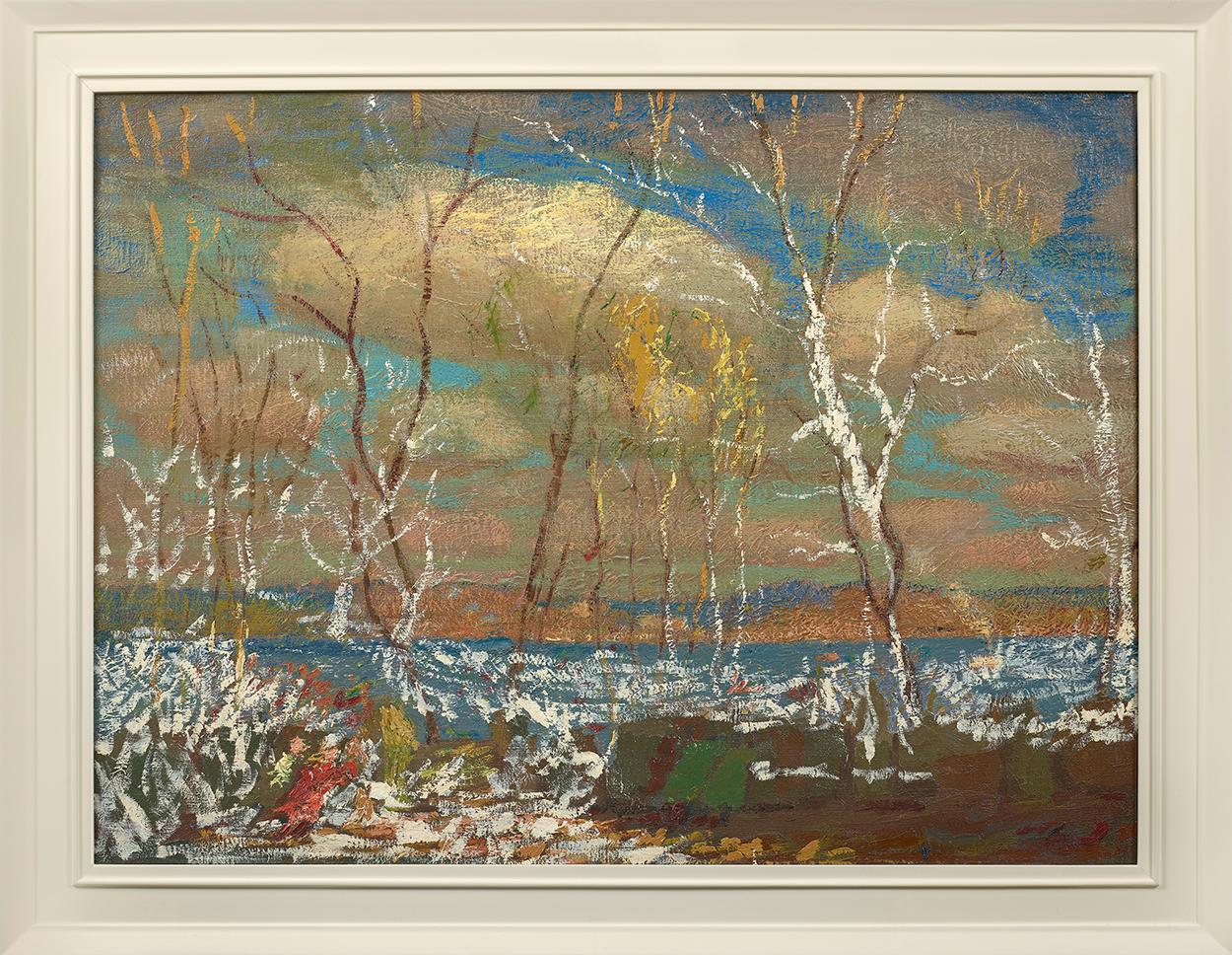 Herbstfrost – Painting von Van Dearing Perrine 