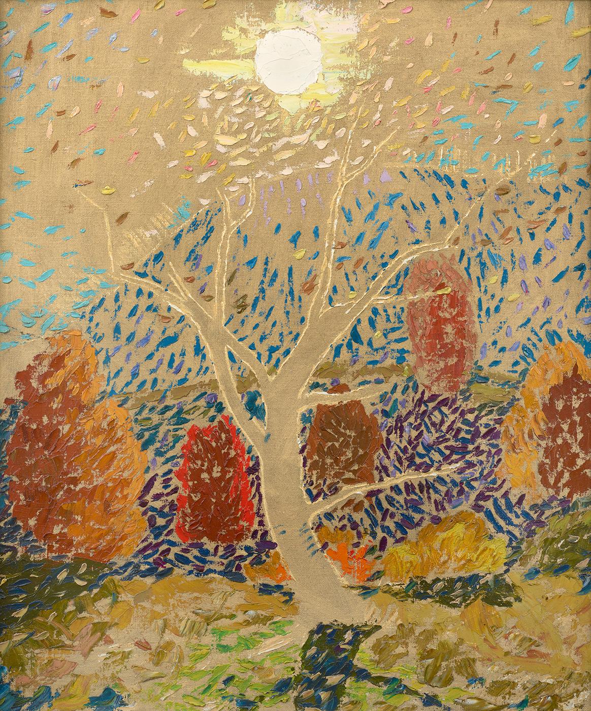 Van Dearing Perrine  Landscape Painting - Silhouette