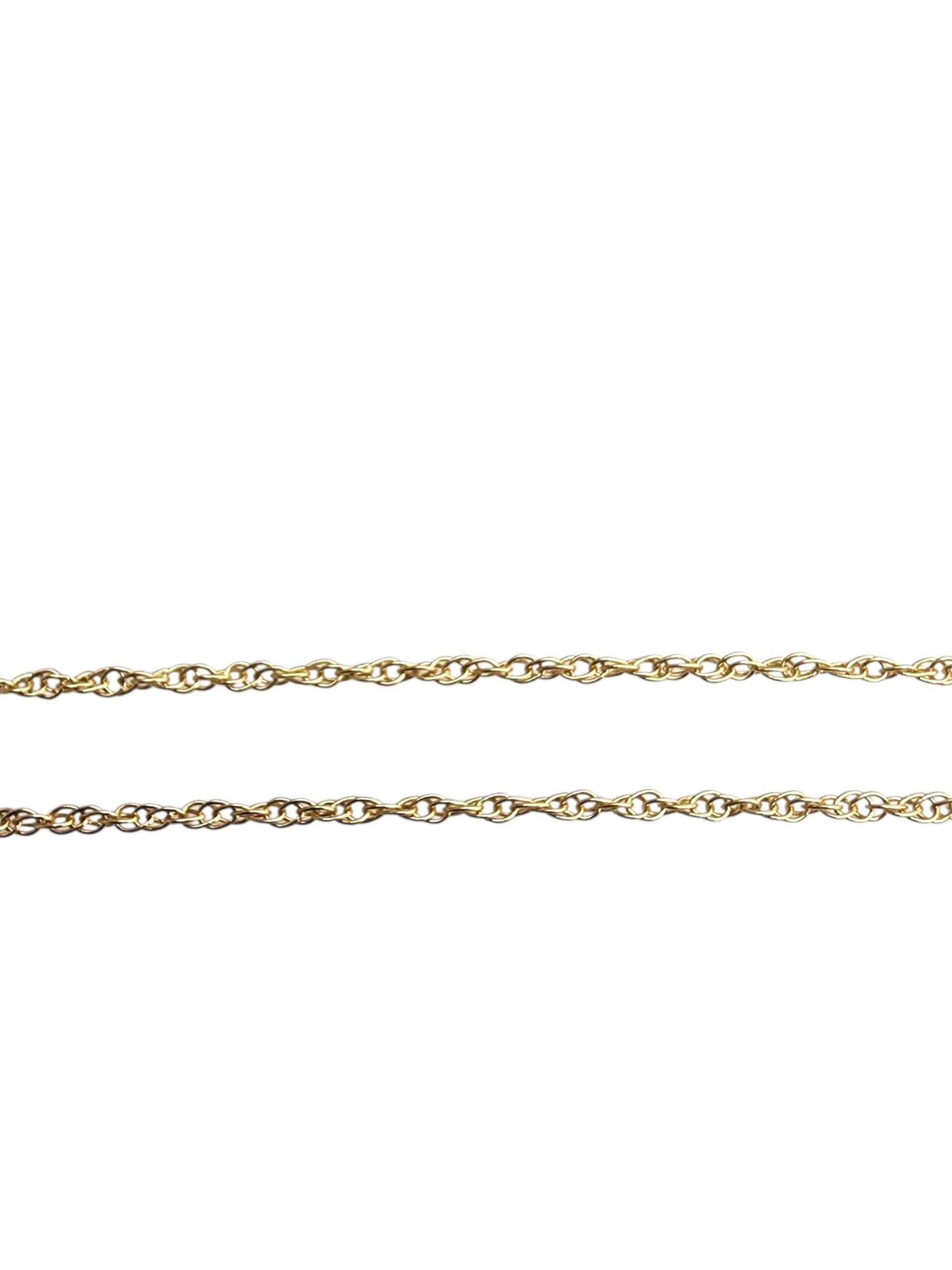 Van Dell 14K Gelbgold Perlenkette mit Anhänger #22844 im Angebot 7