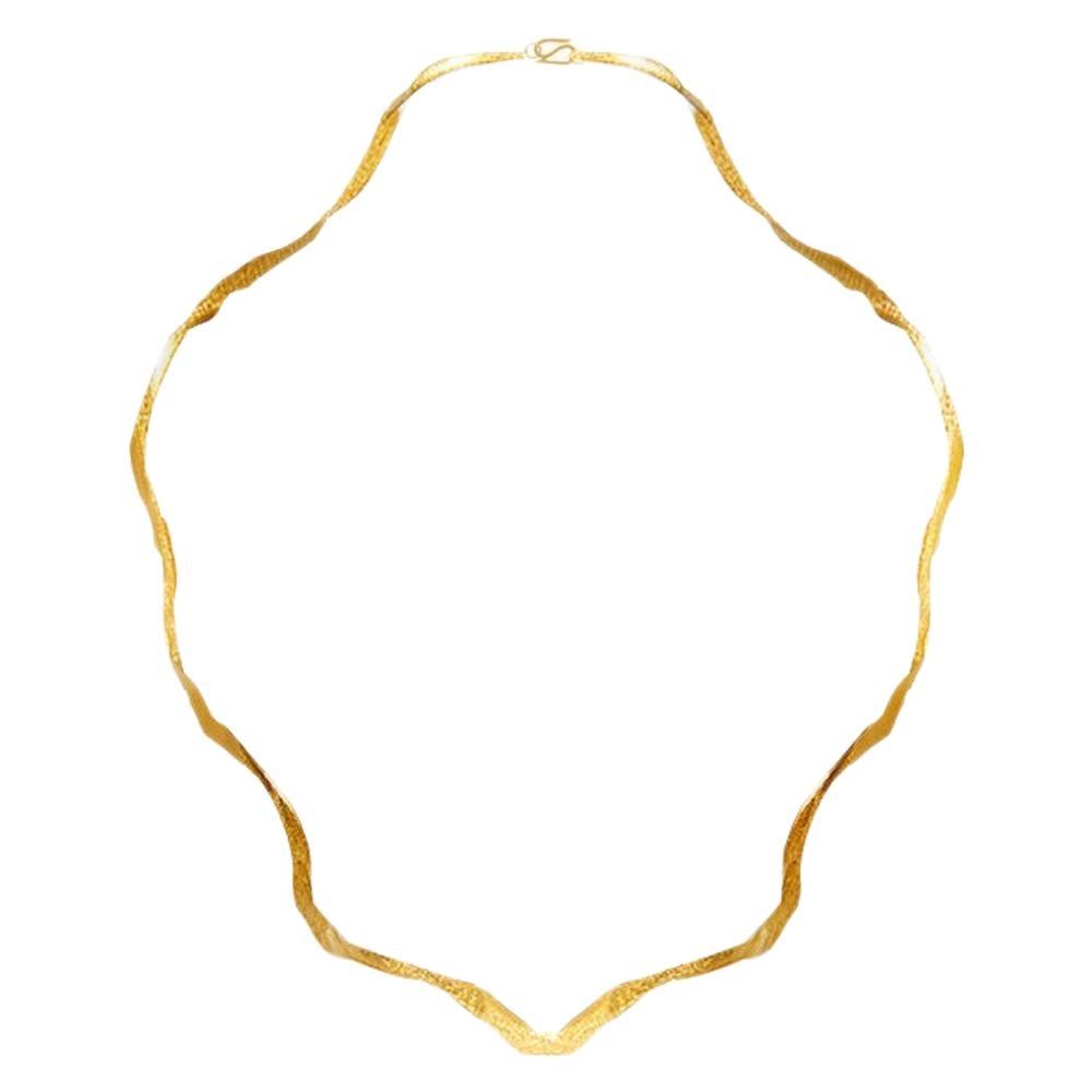 Van Gogh Almond Gold Necklace '18k Gold' For Sale