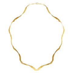 Van Gogh, collier en or 18 carats et diamants