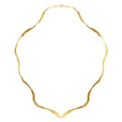 Van Gogh Almond Gold Necklace '18k Gold'