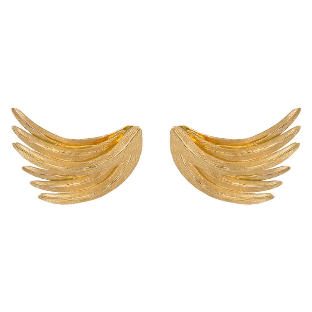 Van Gogh Grünfeld-Ohrringe aus Gold '18k Gold' im Angebot
