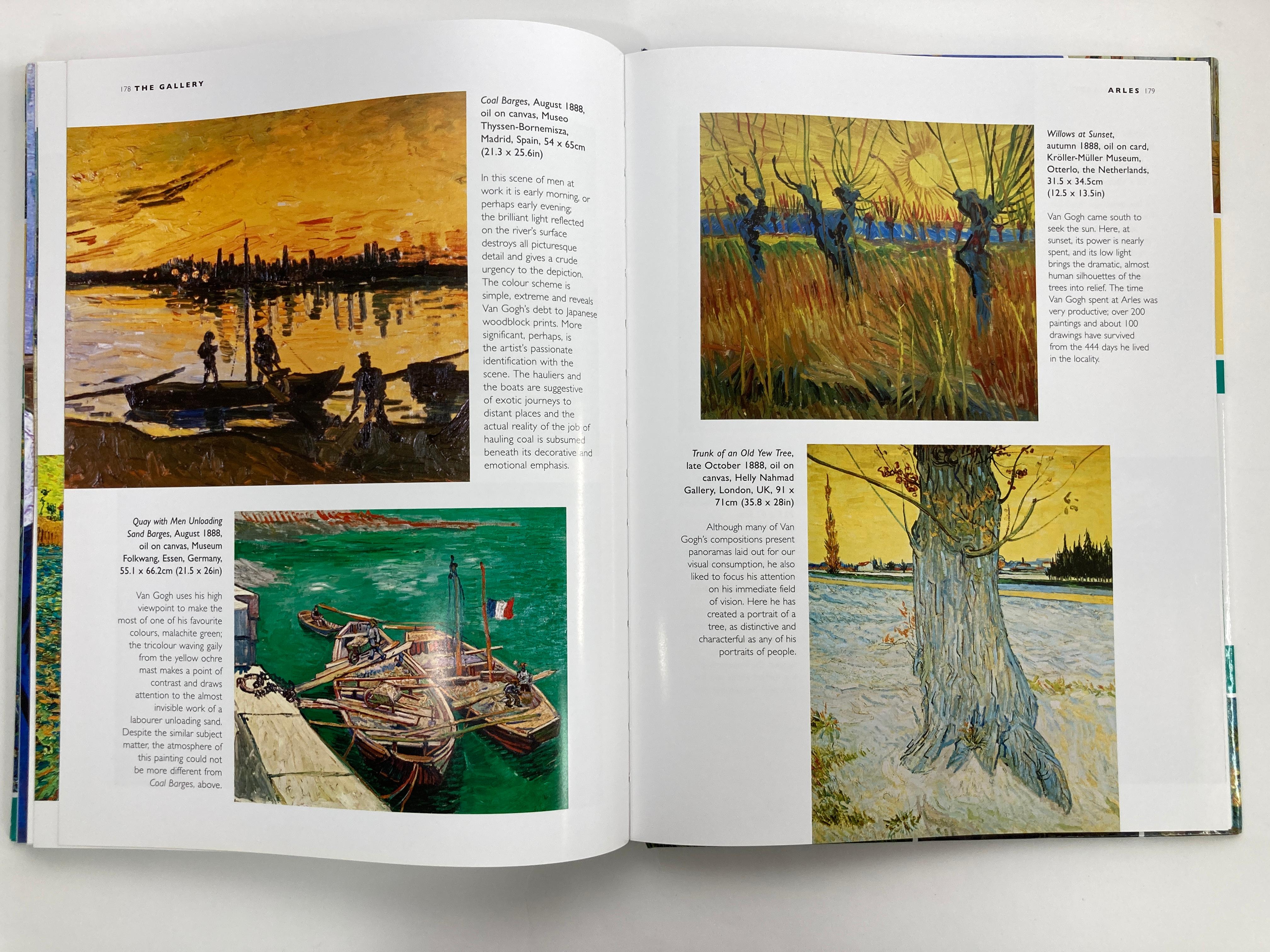 Van Gogh His Life and Works in 500 Images Hardcover Book For Sale 3