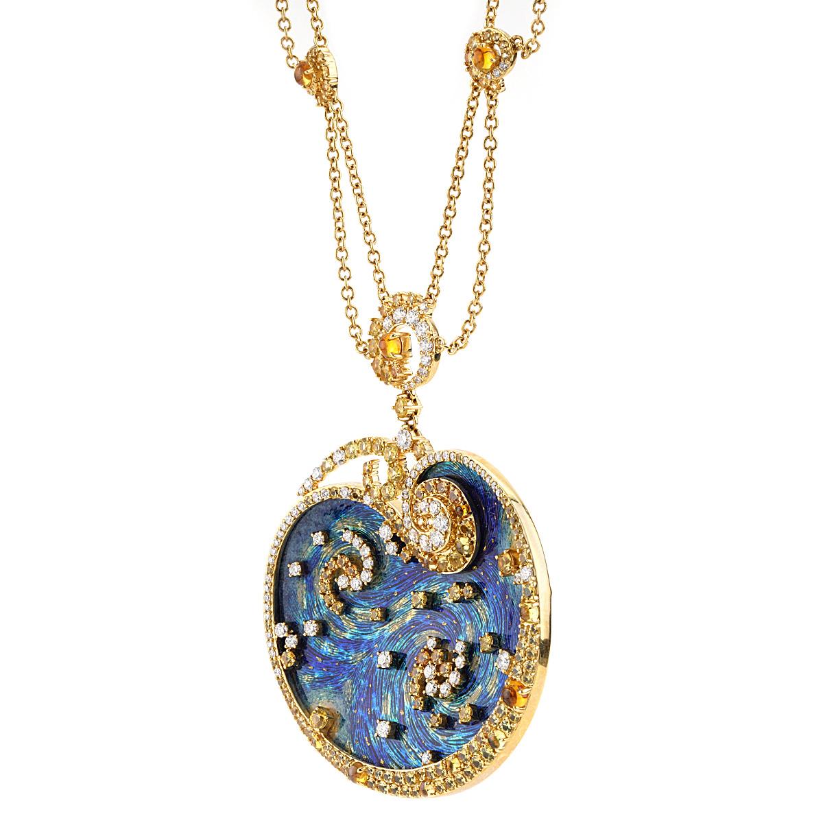 van gogh necklace