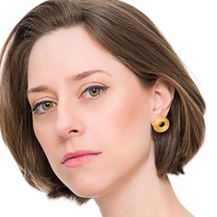 Van Gogh Starry Night Gold Earrings '18k Gold'