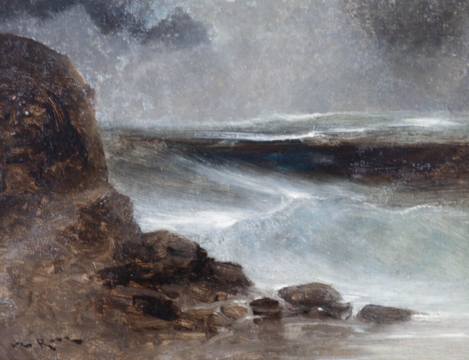 Attrib. Van Hier - Early 20th Century Oil, The Stormy Sea 1