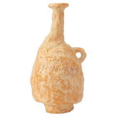 Van Hooff Ceramic Vase "Expectations", Natural Clay, Contemporary African Style