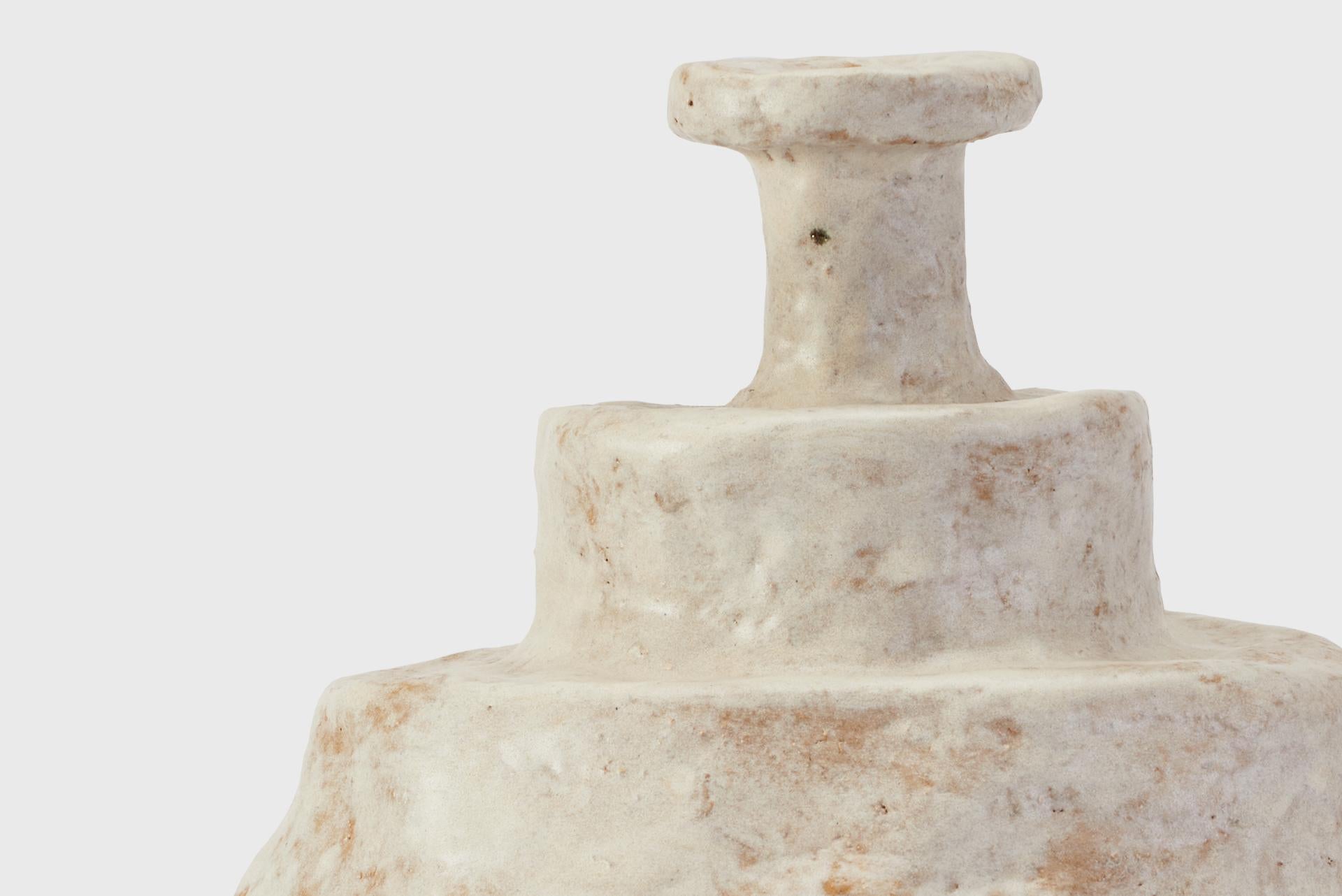 Glazed Van Hooff Ceramic Vase 