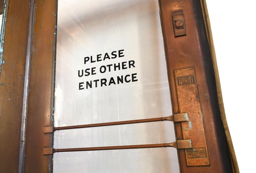 Van Kannel Brass Revolving Door Unit For Sale At 1stdibs