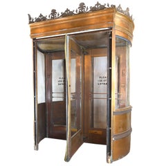 Van Kannel Brass Revolving Door Unit