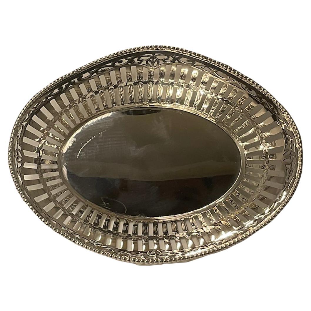 Van Kempen & Begeer Silver BonBon Basket