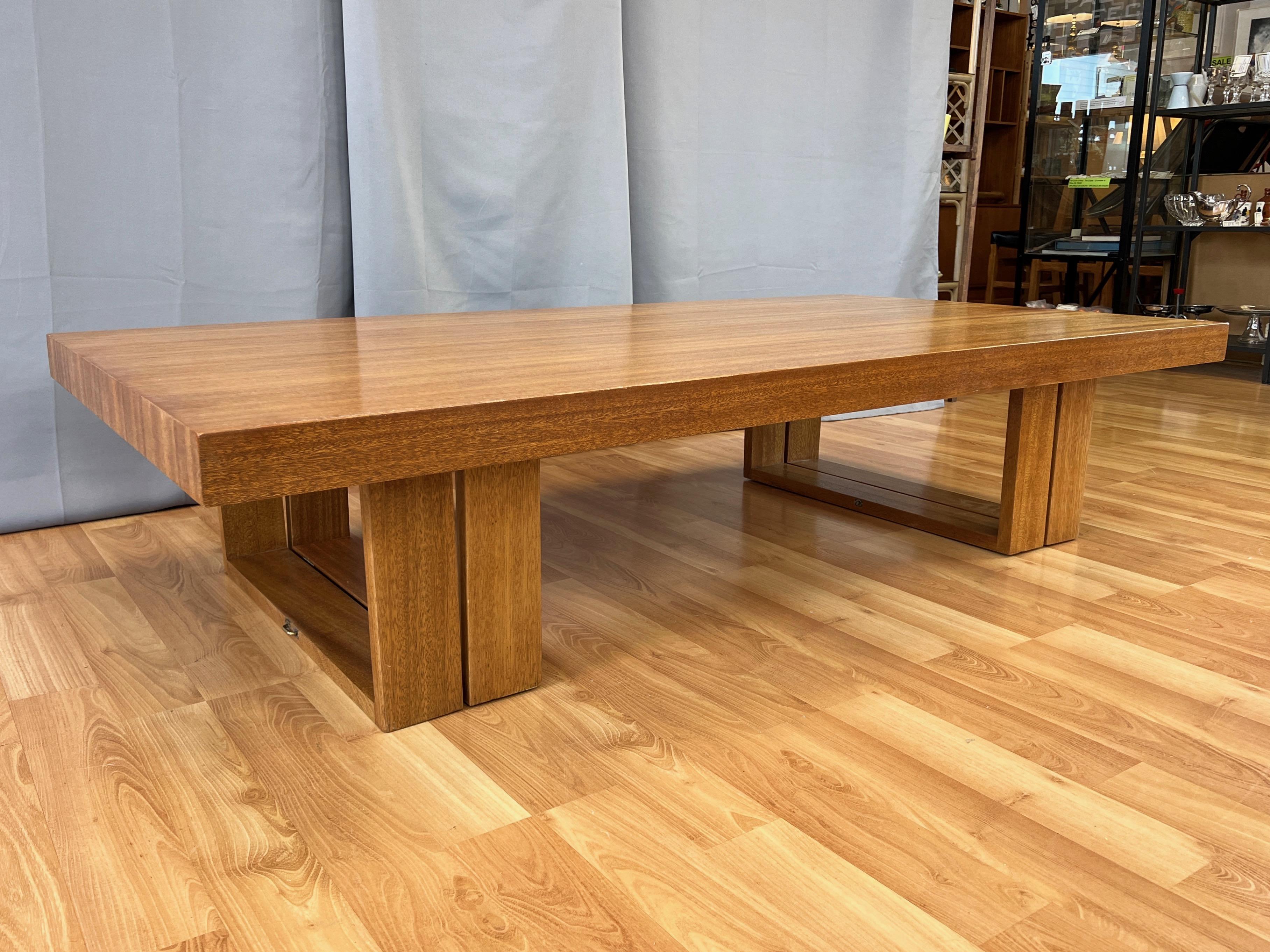Van Keppel and Green for Brown-Saltman Convertible Dining/Coffee Table, 1953 For Sale 1