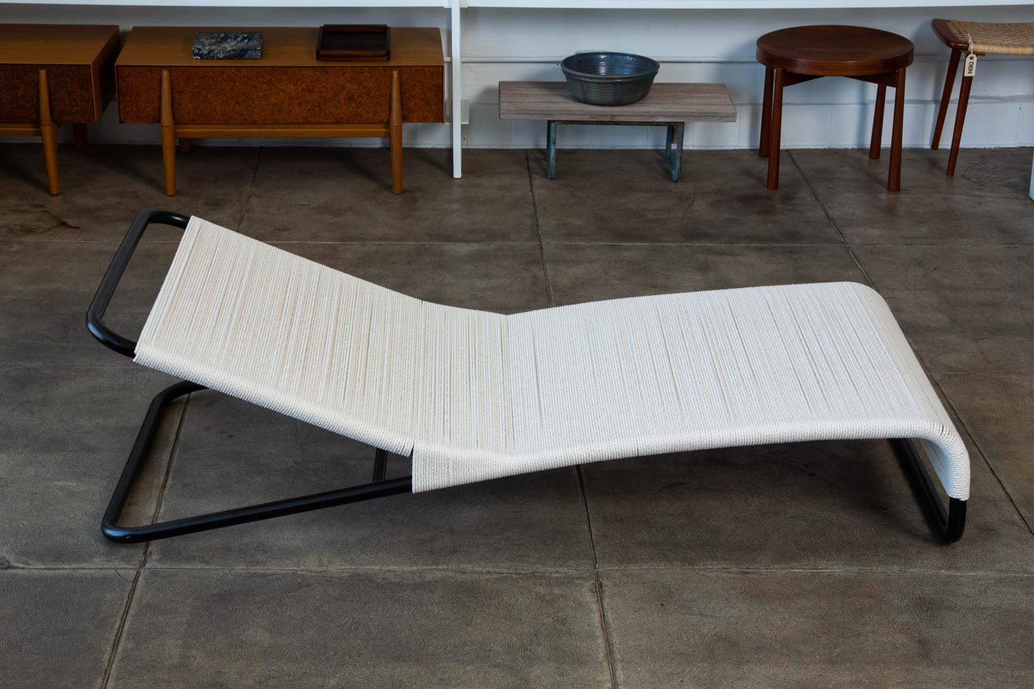 Powder-Coated Van Keppel-Green Chaise Lounge