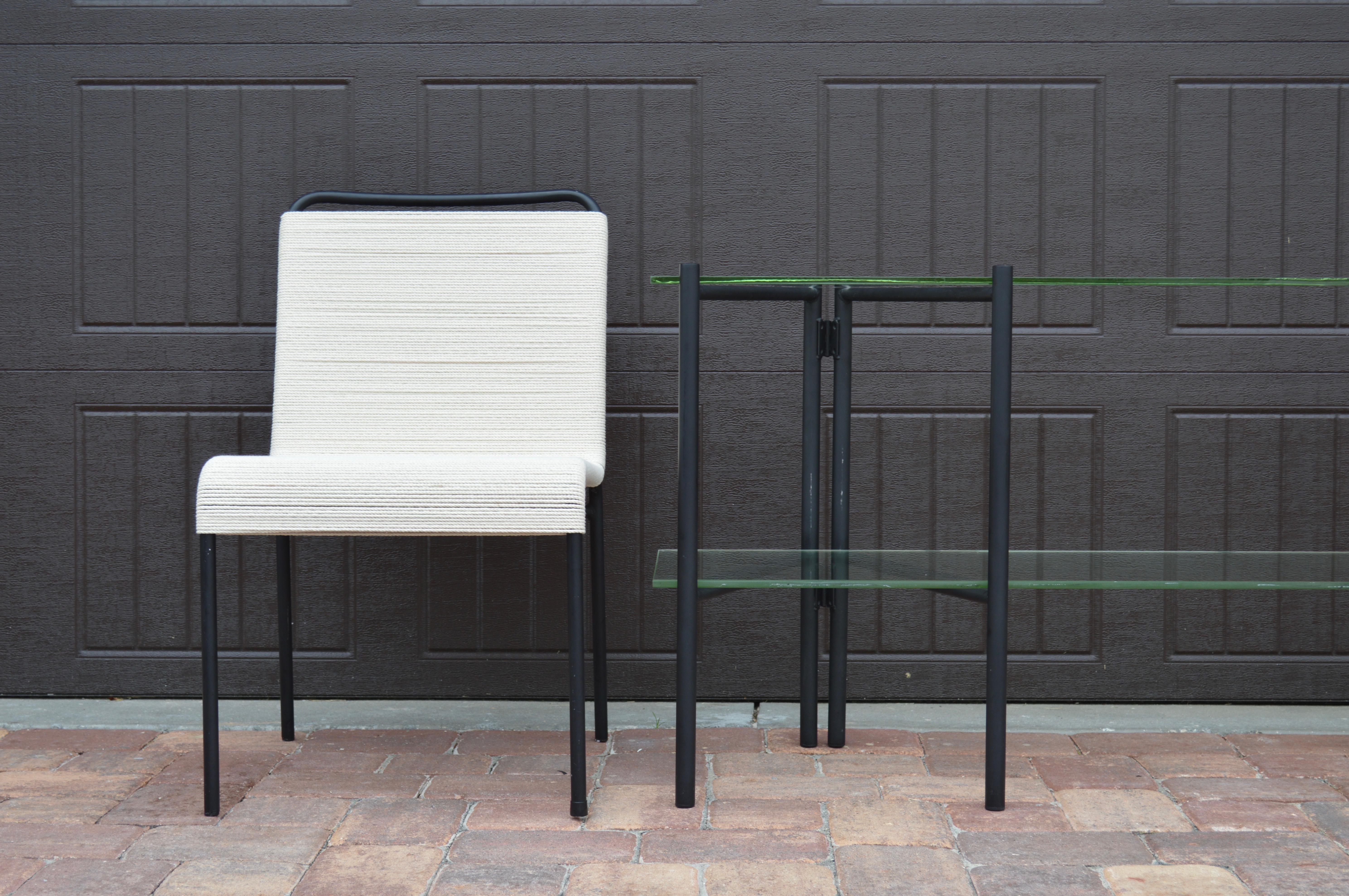American Van Keppel-Green Cord Chairs, Set of Six