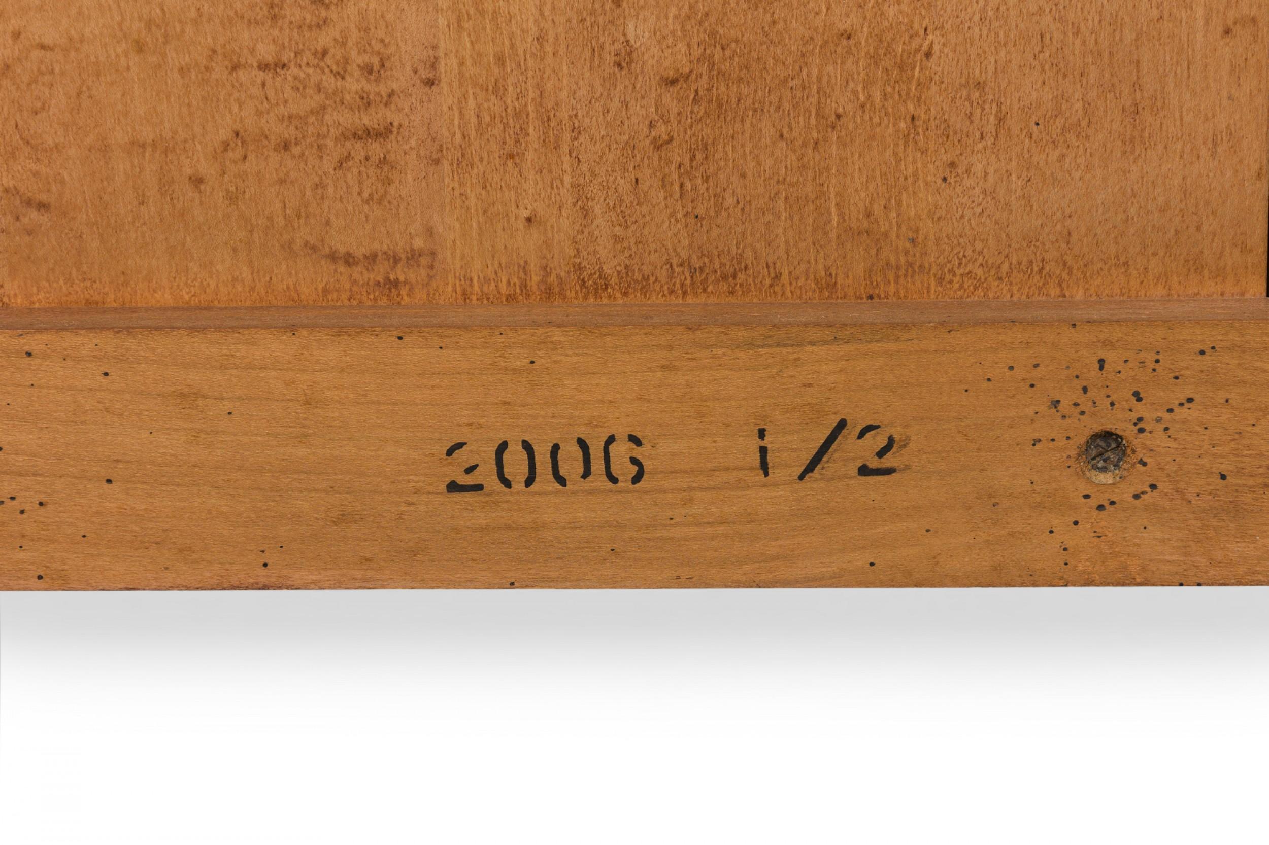 Van Keppel-Green Amerikanisches Mid-Century Kopfteil in voller Größe aus Holz im Angebot 5