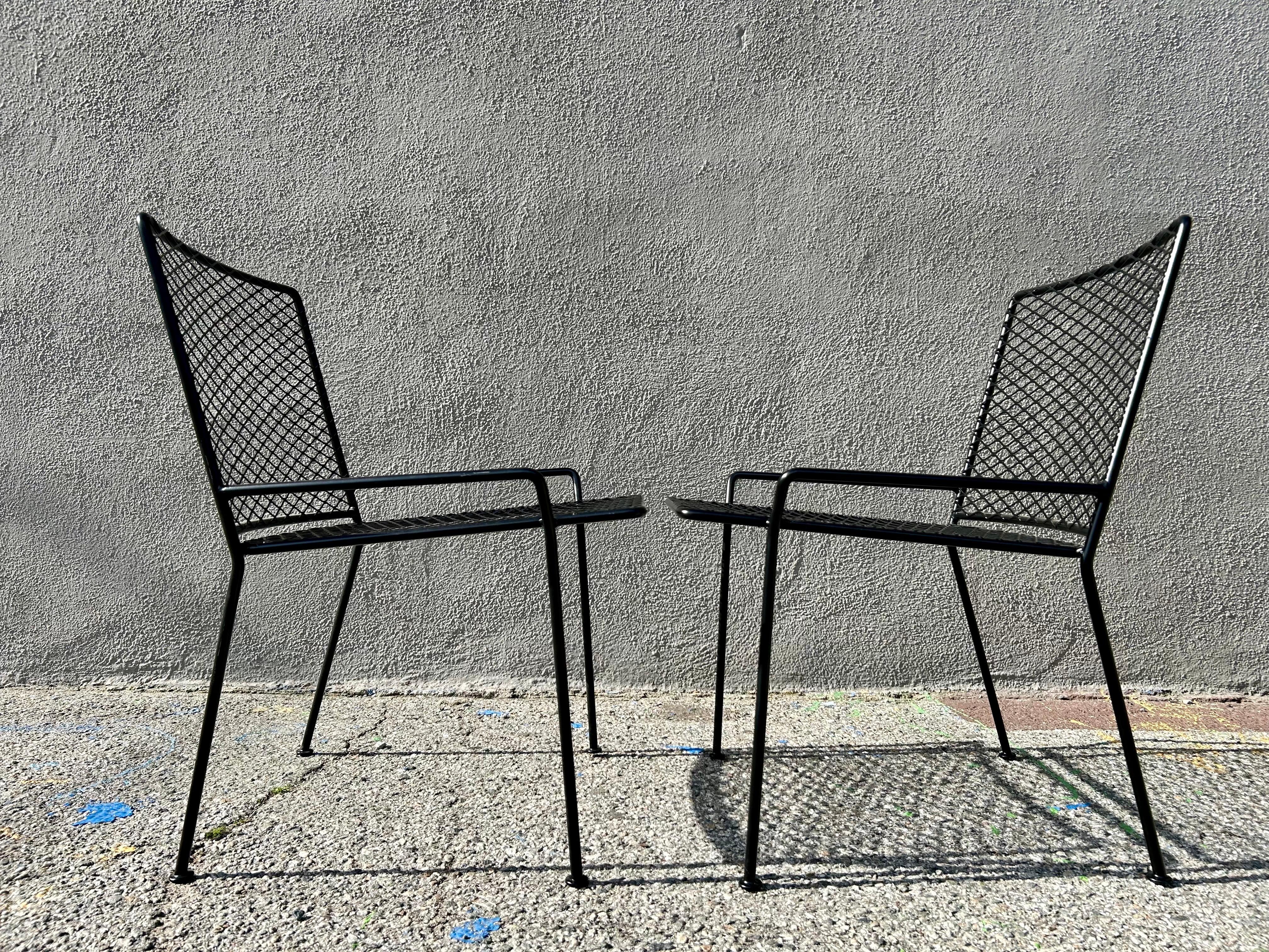 Occasional Iron Chairs Van Keppel Green For Sale 4