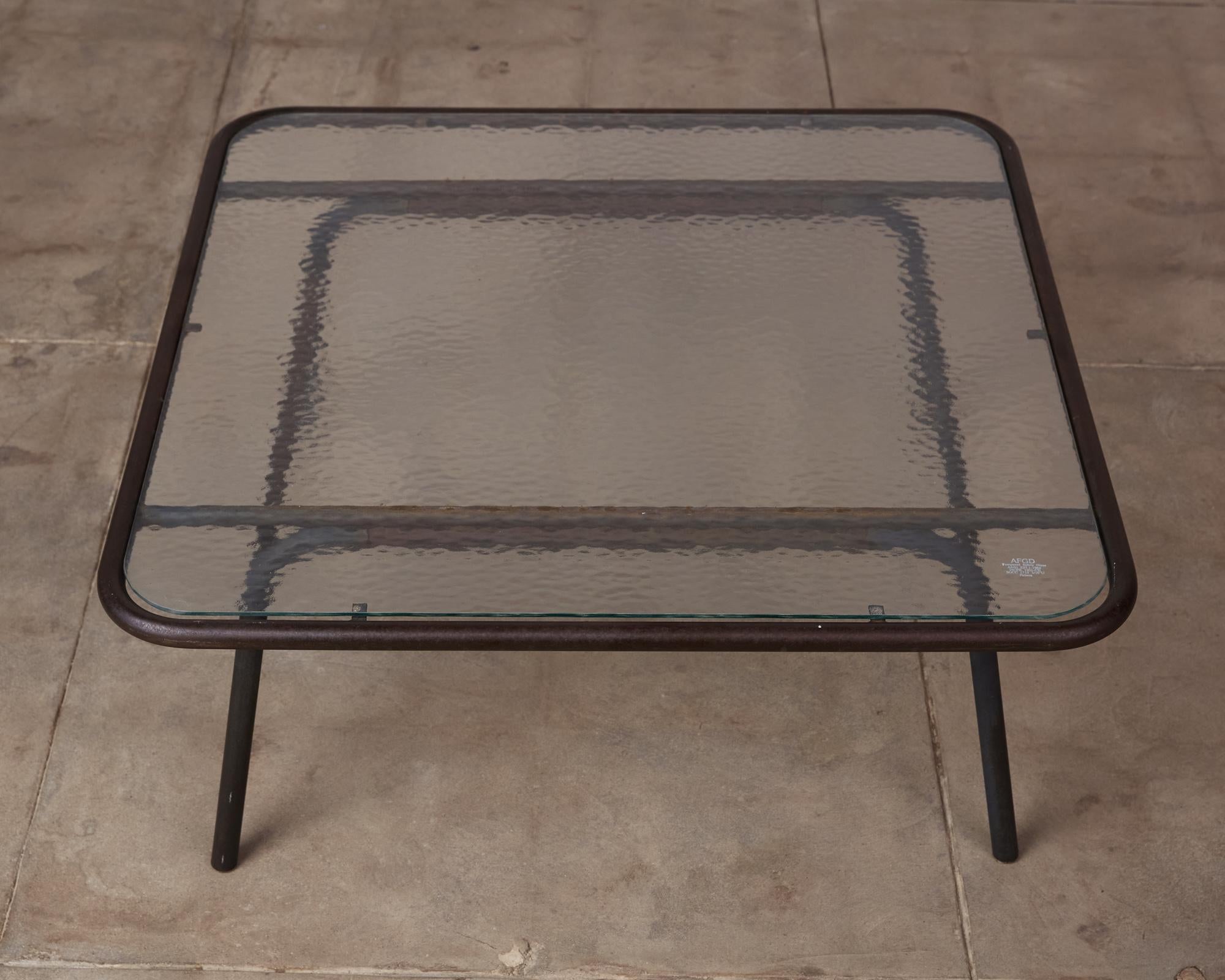 Metal Van Keppel-Green Patio Coffee Table