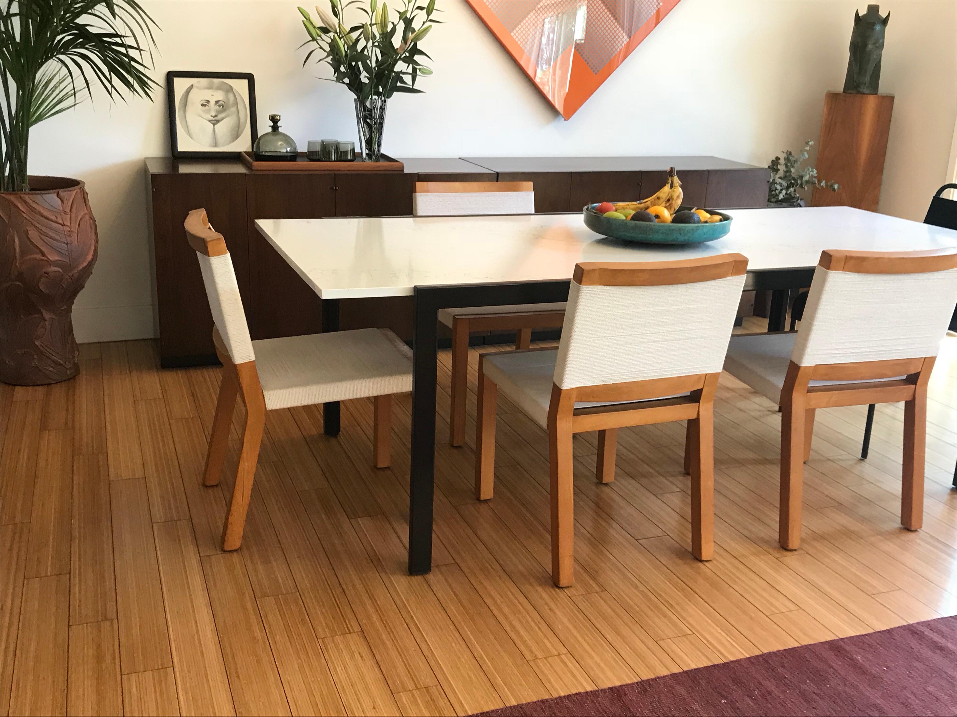Van Keppel Green Wood and Cord Chairs, Beverly Hills 2