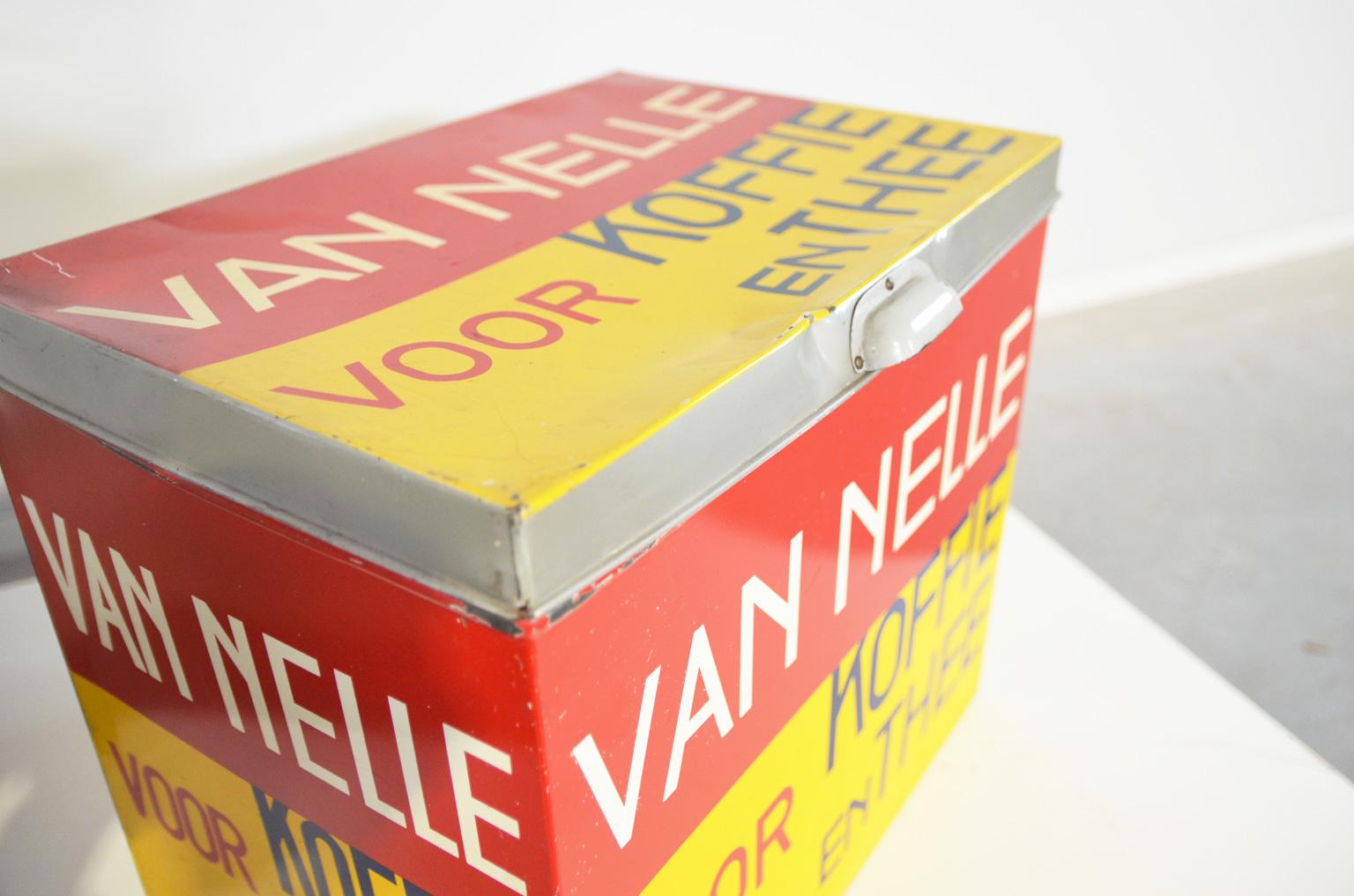 20th Century Van Nelle Coffee or Tea Box by Jacques Jongert 1930's