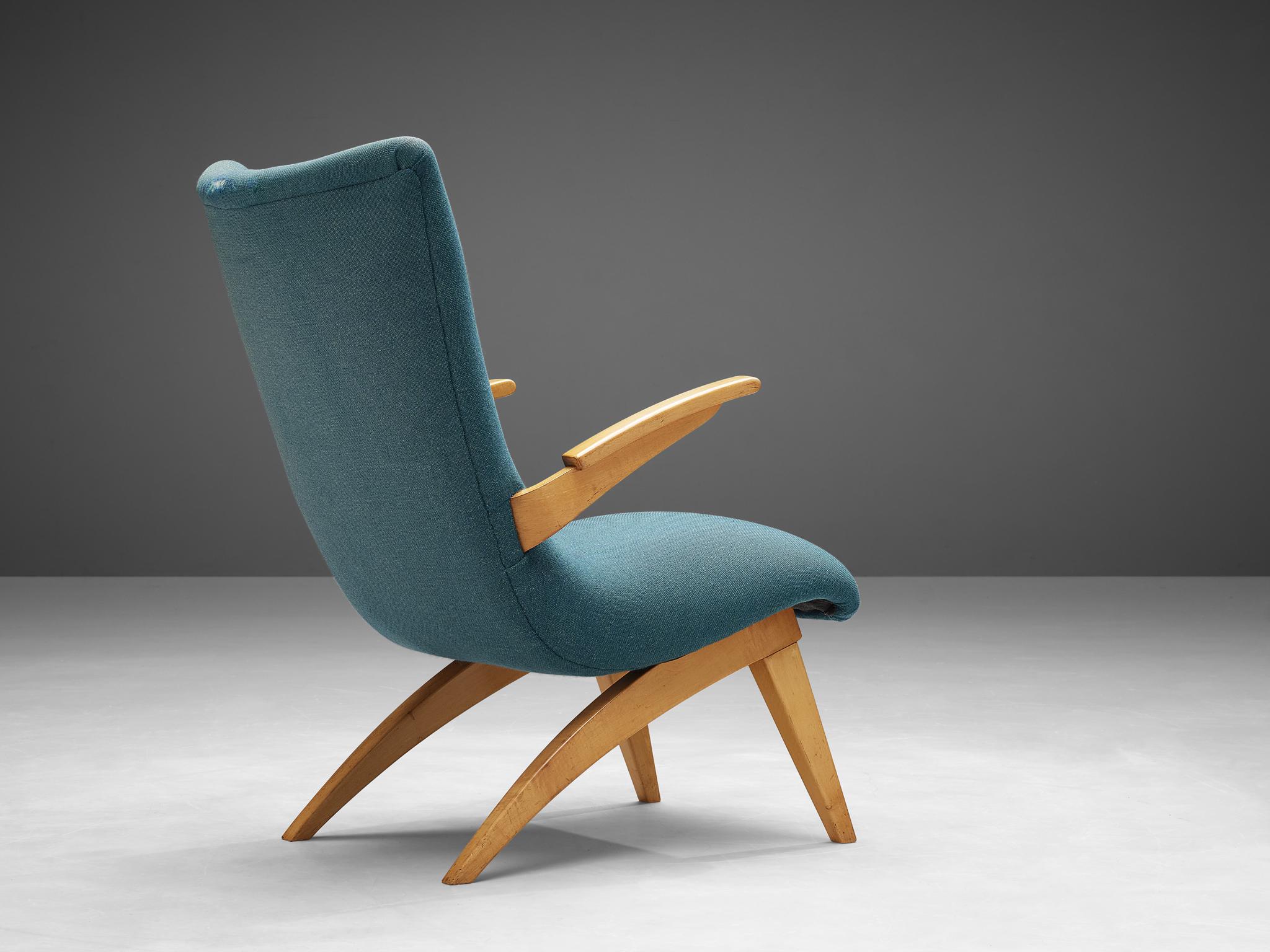 Dutch Van Os Culemborg Lounge Chair  For Sale