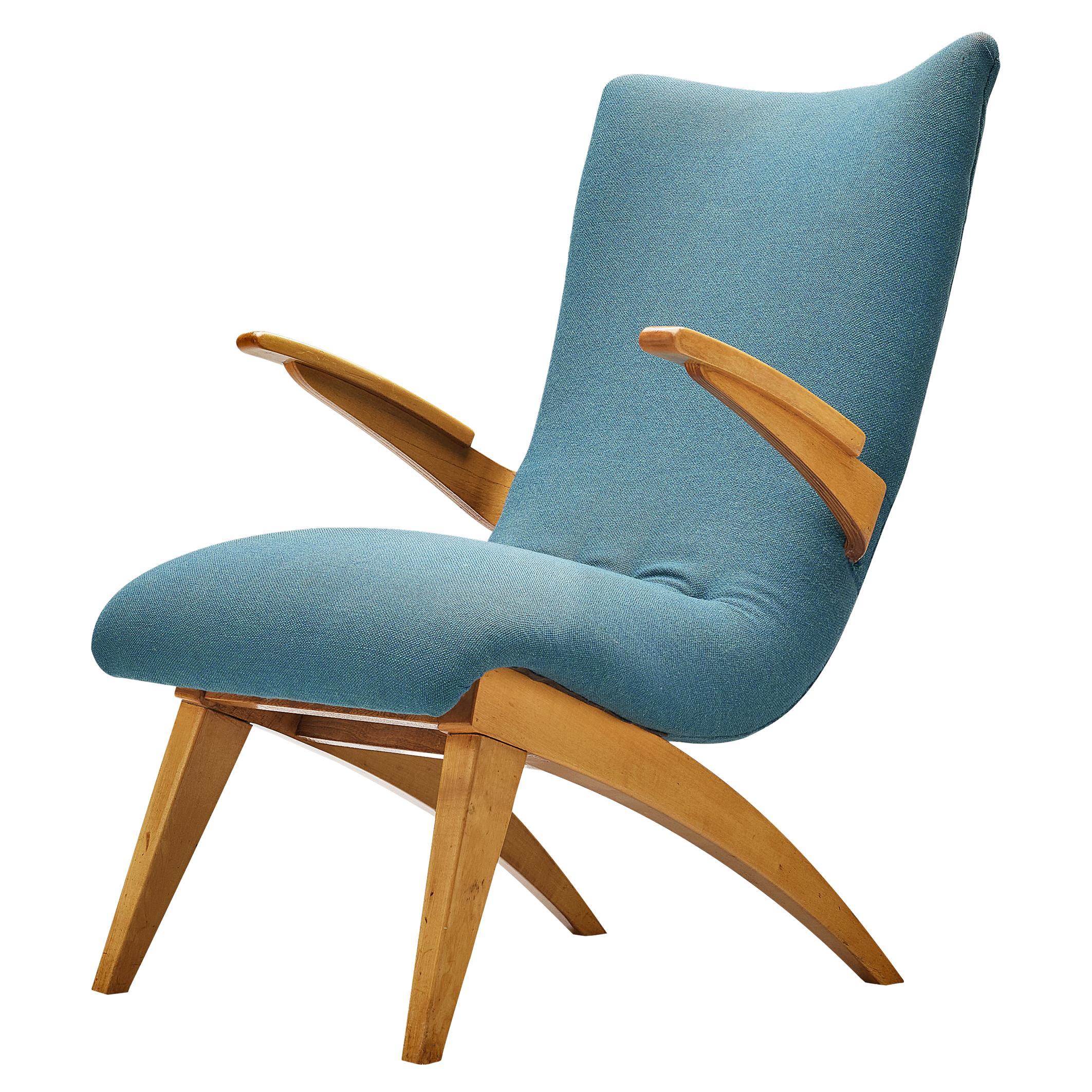 Van Os Culemborg Lounge Chair in Fabric Upholstery