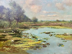 Seerosen, Cornelis Van Reken, 1879 - 1959, niederländischer Maler, Harlemer Schule