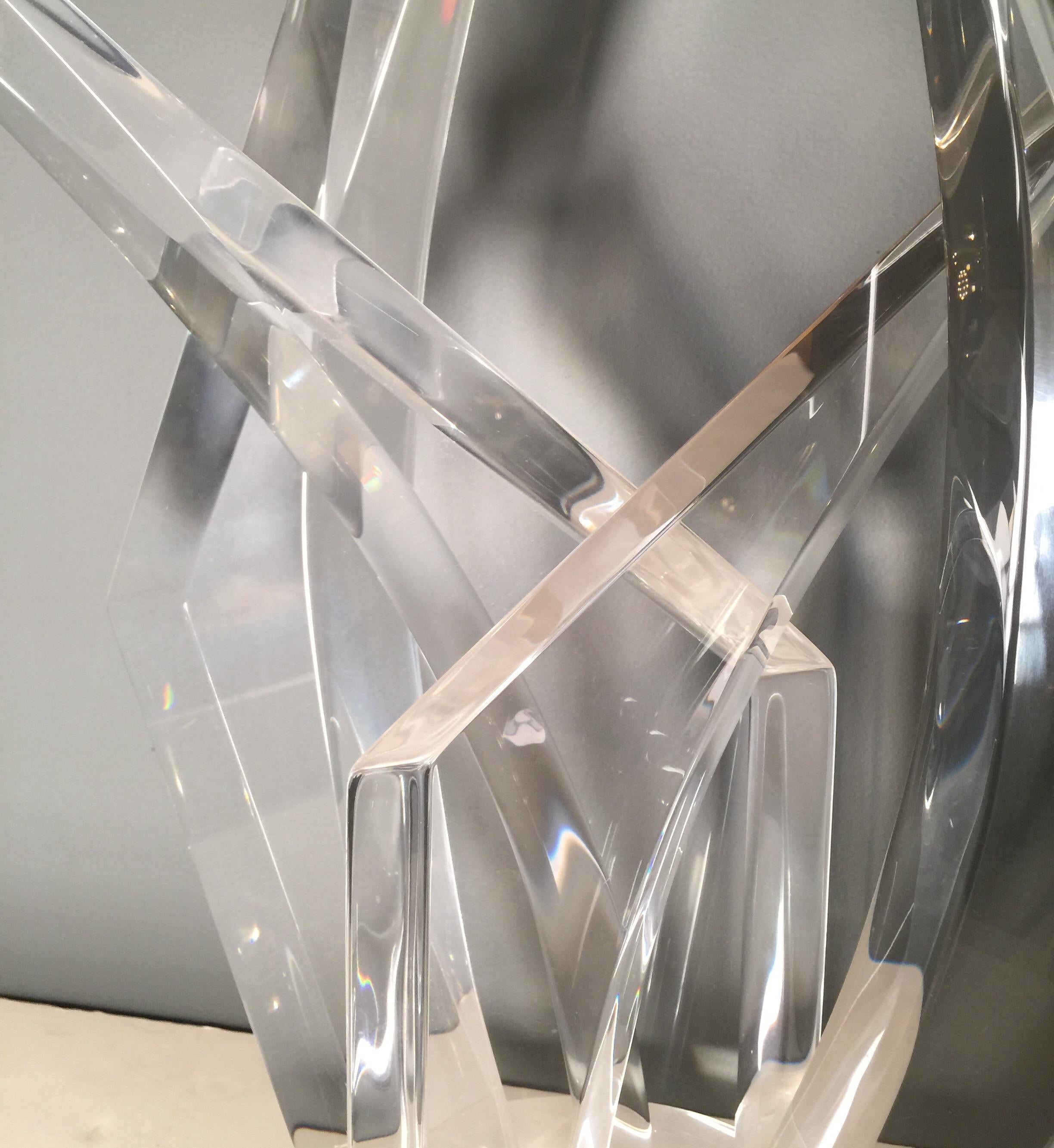 Van Teal Lucite Sculpture 2