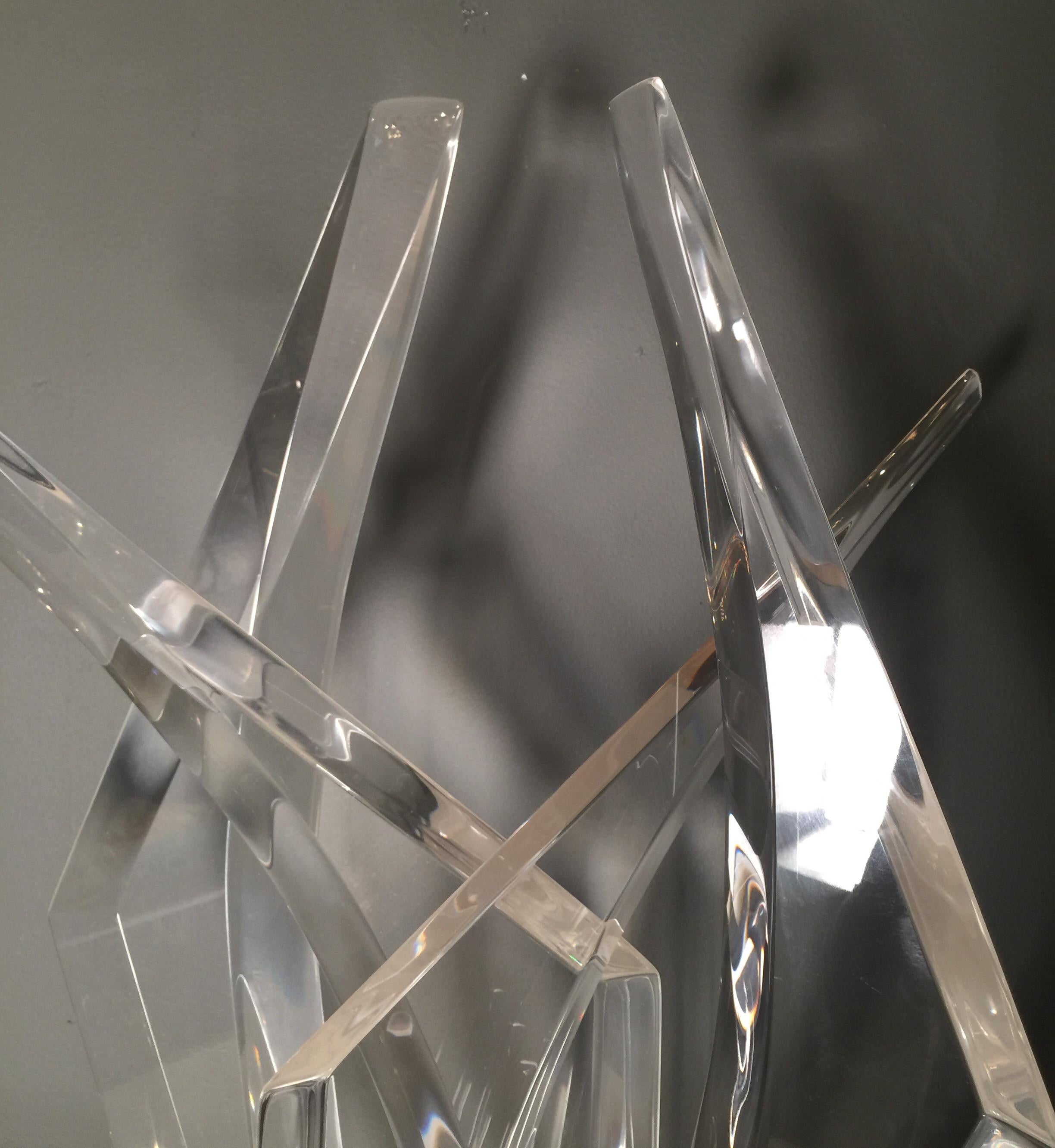 Van Teal Lucite Sculpture 3