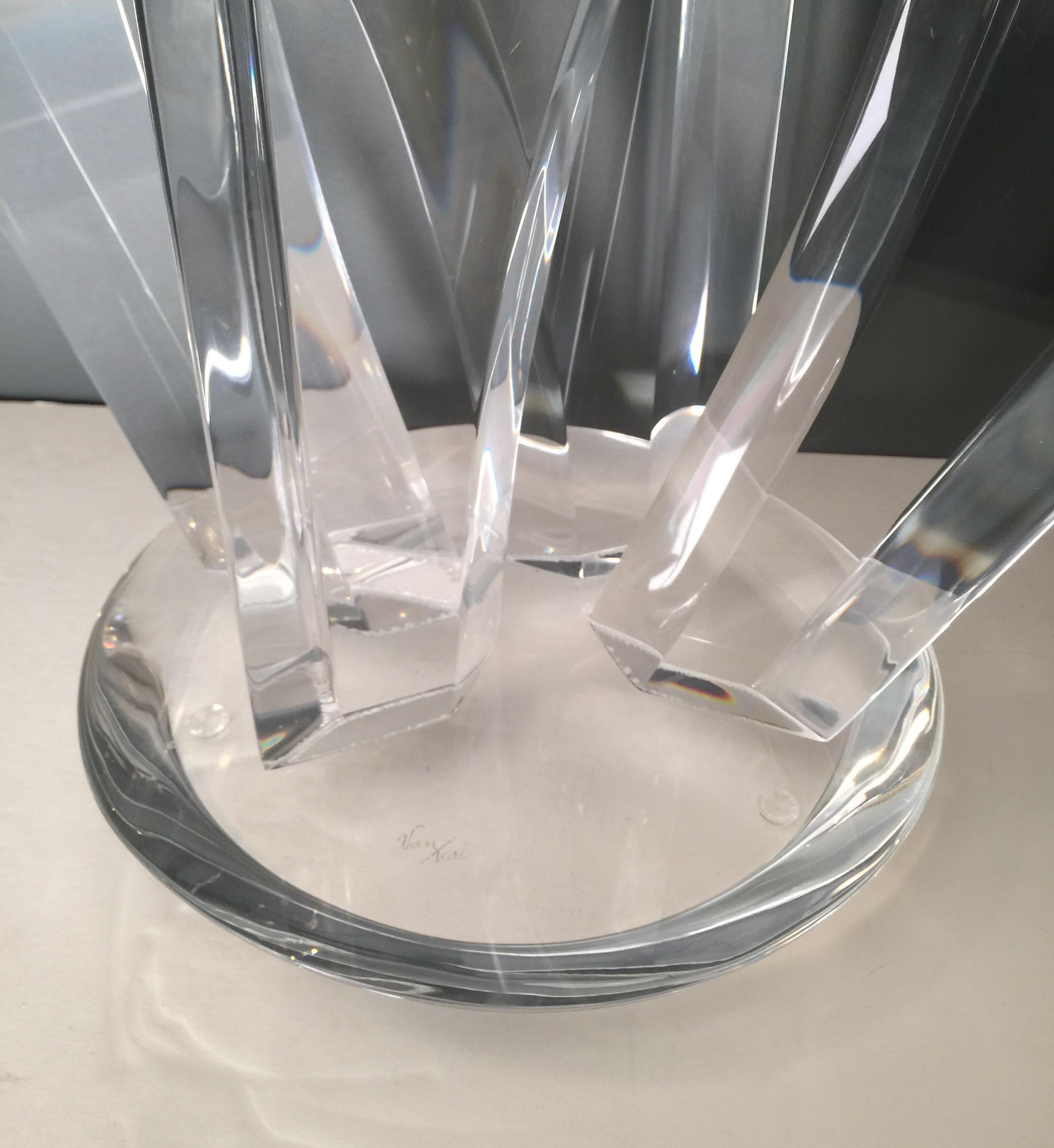 Van Teal Lucite Sculpture 4