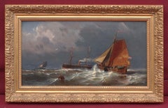 Marines in Pair - Dutch Painting 19th Century