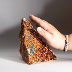 Vanadinite Crystal Cluster on Matrix from Mibladen, Atlas Mountains, Khénifra Pr