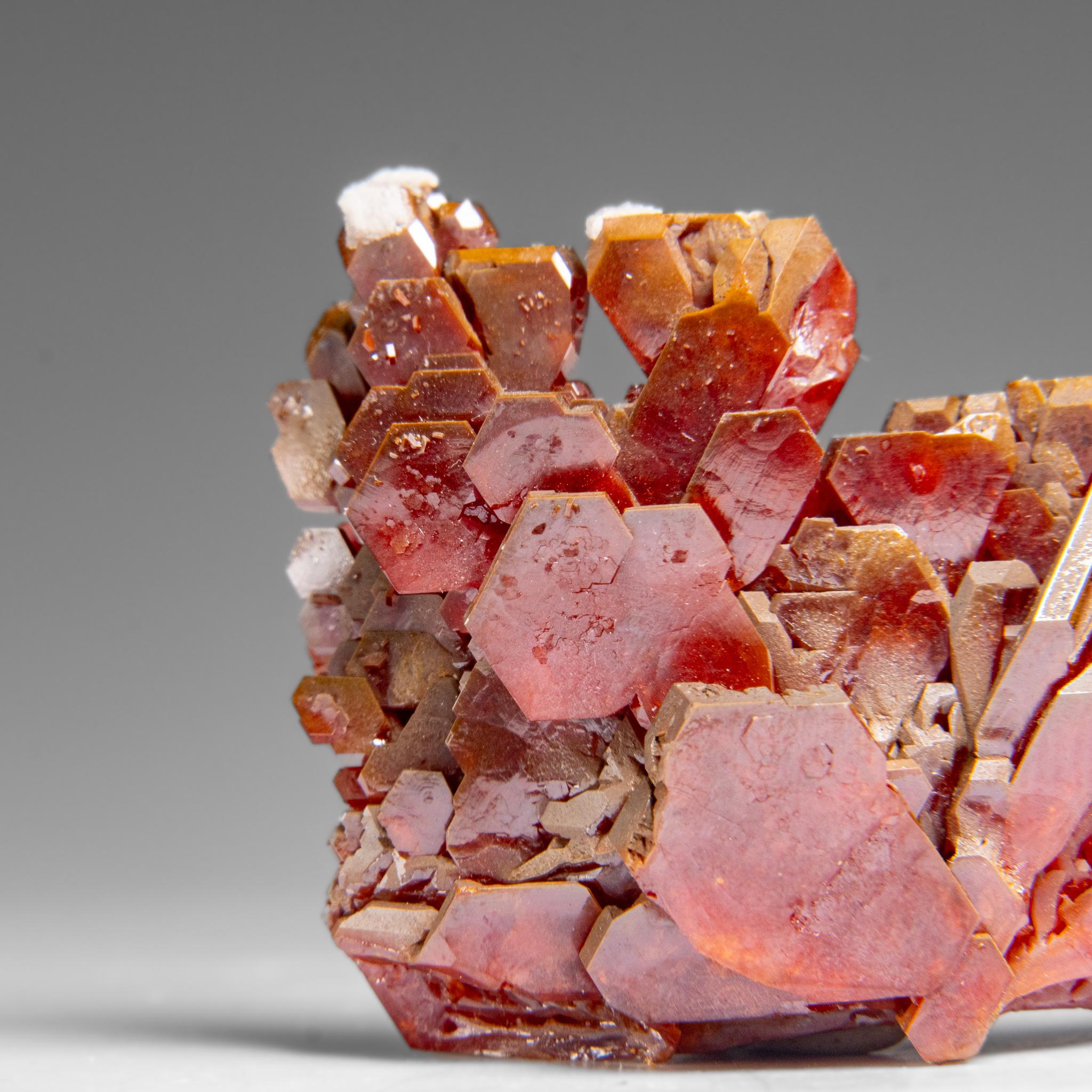 Other Vanadinite (Parallel Hoppered Growth) Crystal Cluster from Morocco (47.4 grams) For Sale