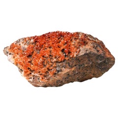 Vanadinita Con Barita De Marruecos - 4.07 Lb.