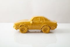 „Vanadium-Opal“ Glasierte Keramik-Auto-Skulptur