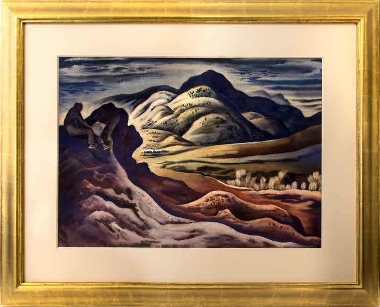 https://a.1stdibscdn.com/vance-kirkland-paintings-ed-sketching-in-colorado-1940s-red-rock-mountain-landscape-watercolor-painting-for-sale/a_273/1654638713837/25883_f_master.jpg?width=768