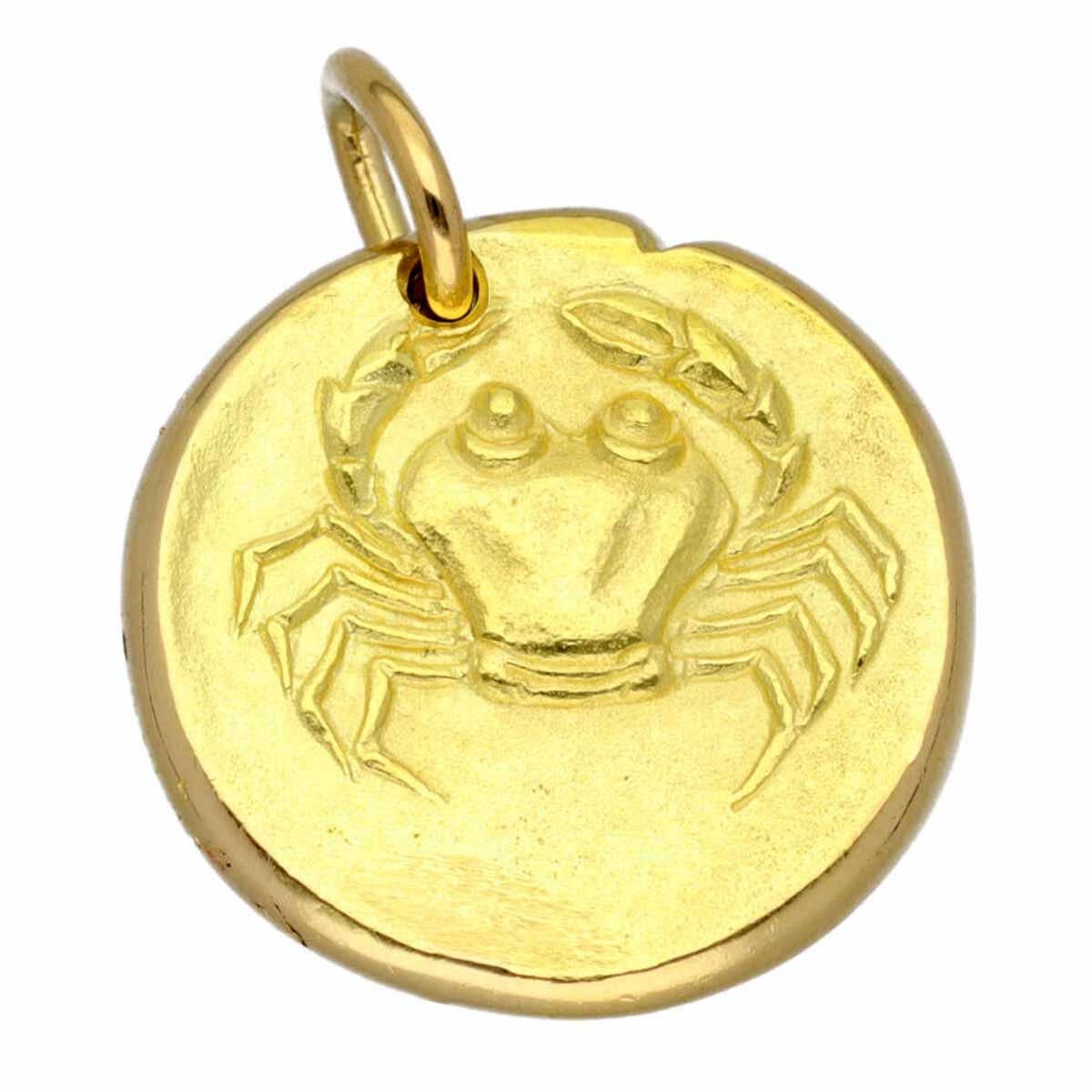 ■ Brand: VanCleef & Arpels
■ Product Name: Zodiac Mini Medal - Cancer
■ Material: 750 K18 YG Yellow Gold
■ Weight: Approximately 7.0g (Approx)
■ Size: Approximately W19.04mm × H18.94mm (excluding the bail) × D2.40mm
■ Accessories: VCA Pouch, VCA