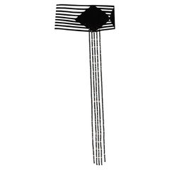 Cintura Vanda Smith - Suede & Swarovski - Pezzo unico