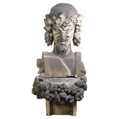 Vanderbilt Hotel NYC Terra Cotta Bacchus Dionysus Bust