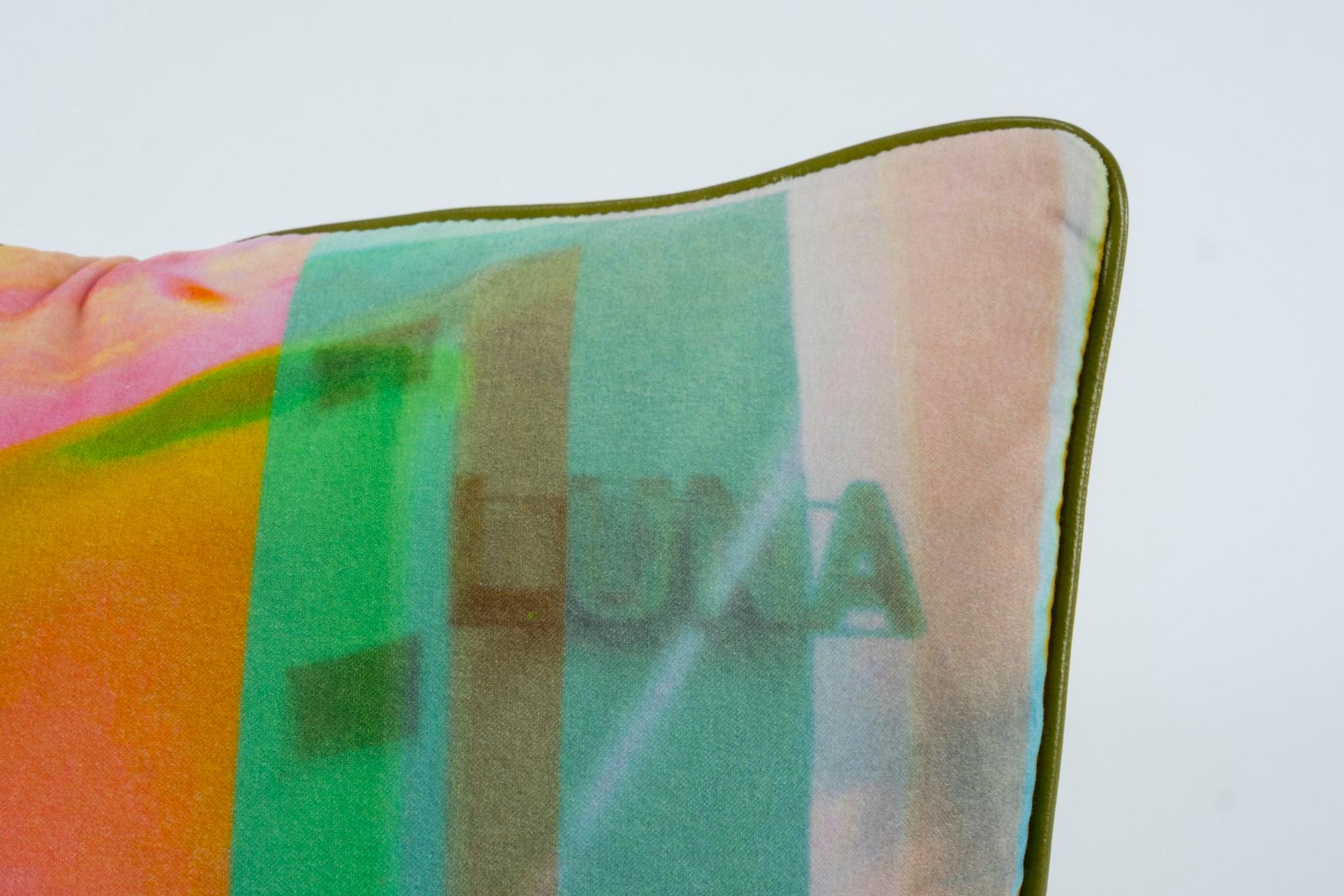 Post-Modern Vandertol Luna Velvet Pillow