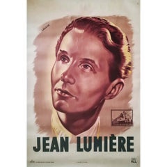 Vintage 1942 Original poster of Vandor for the singer Jean Lumière