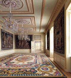 VANESSA Hand Tufted Transitional Wool & Silk Rugs in Multi Colour by Hands