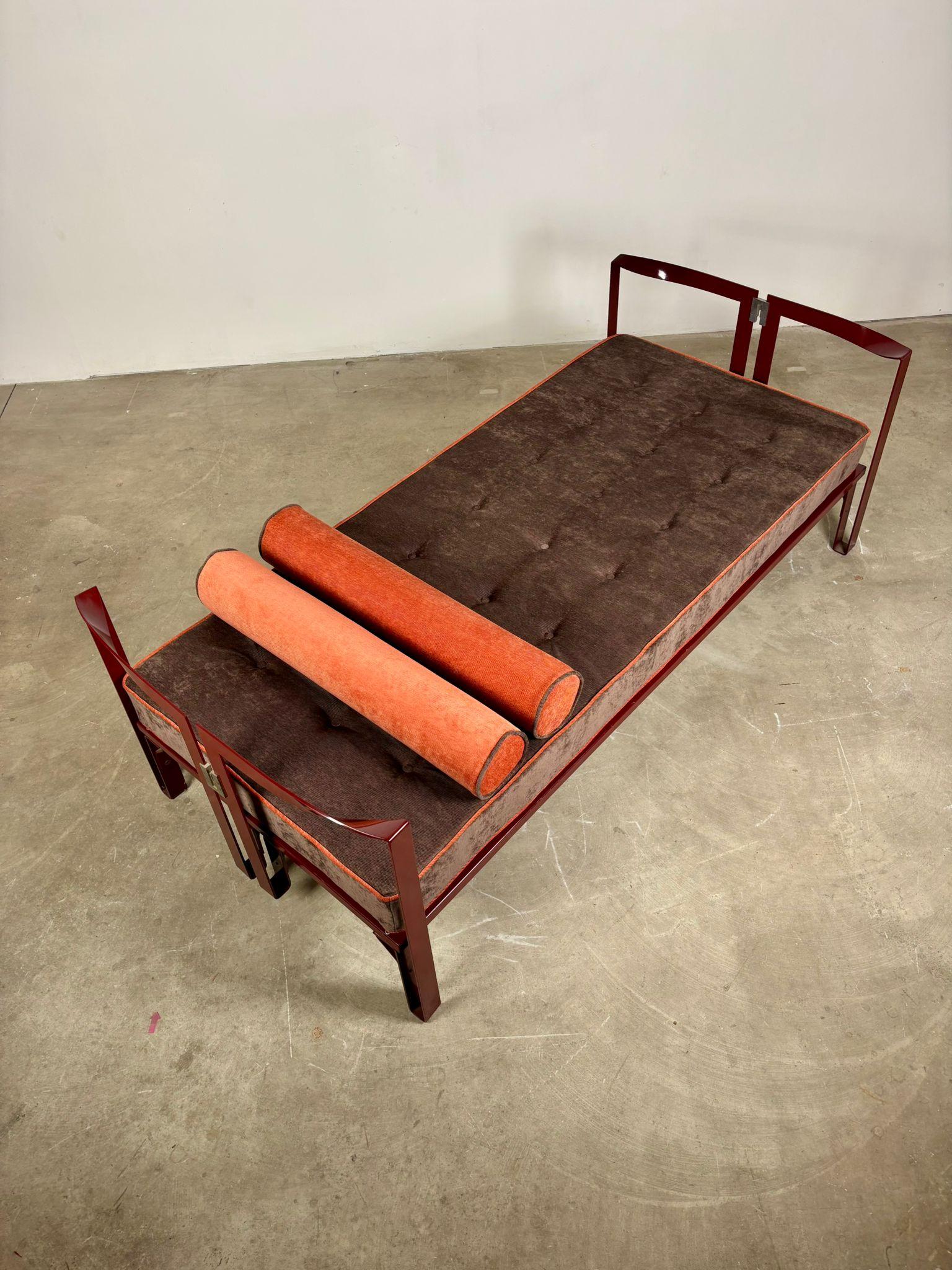 Lit simple Vanessa par Tobia Scarpa pour Simon, Italie, années 1960 en vente 3