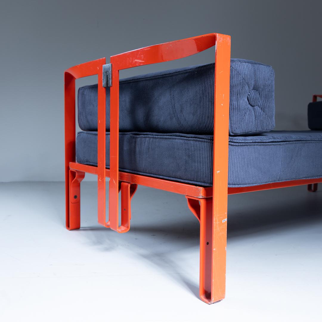 Vanessa Einzelbett von Tobia Scarpa, Simon von Cassina, 1970er Jahre im Angebot 8
