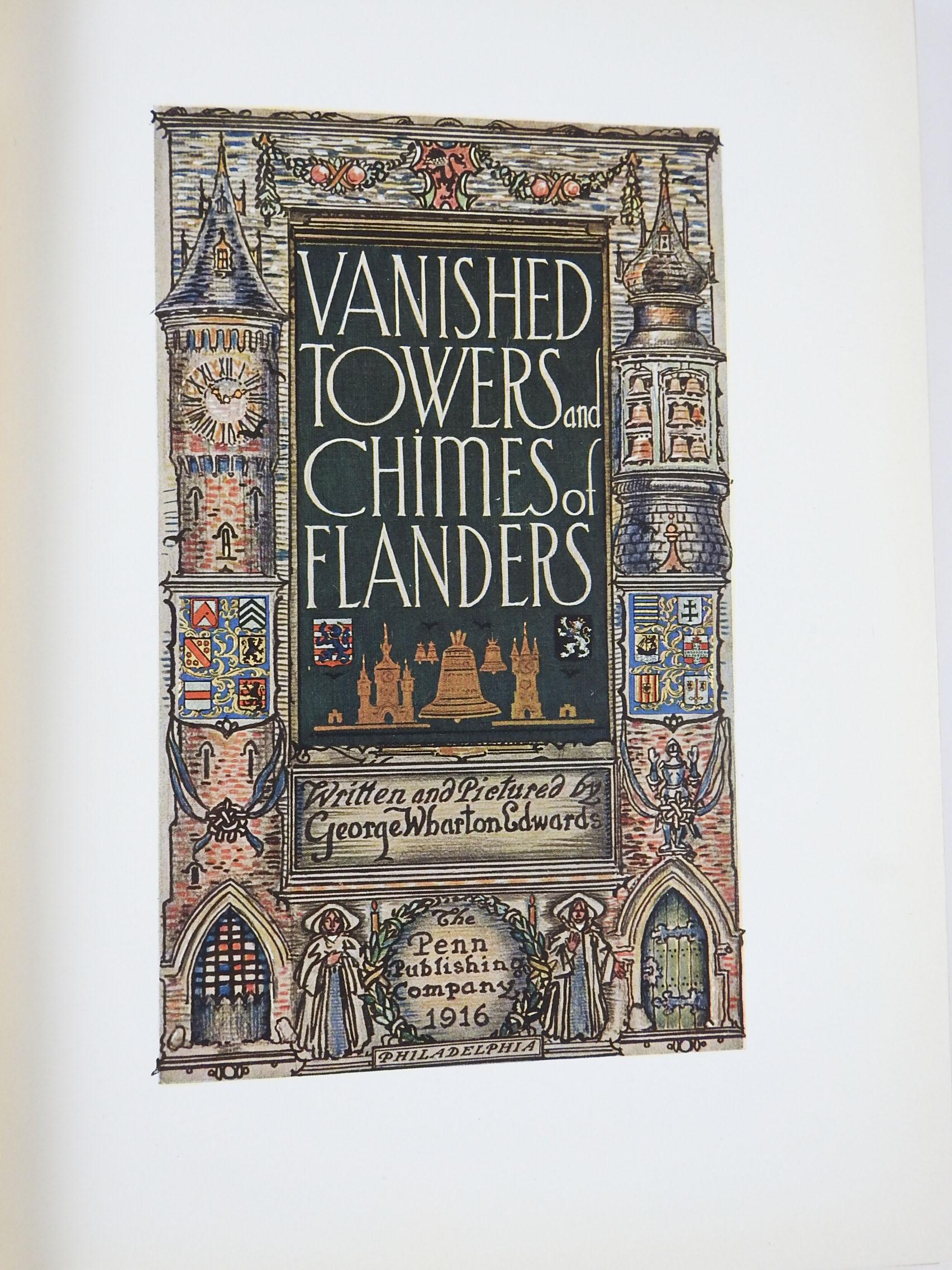 North American Vanished Towers and Chimes of Flanders Book For Sale