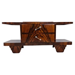 Vanité Art Déco Toscane 1940 " Ailes de mouettes ".