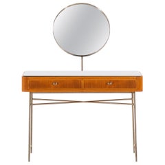 Vintage Vanity Attributed to Frode Holm Produced by Illums Bolighus in Denmark