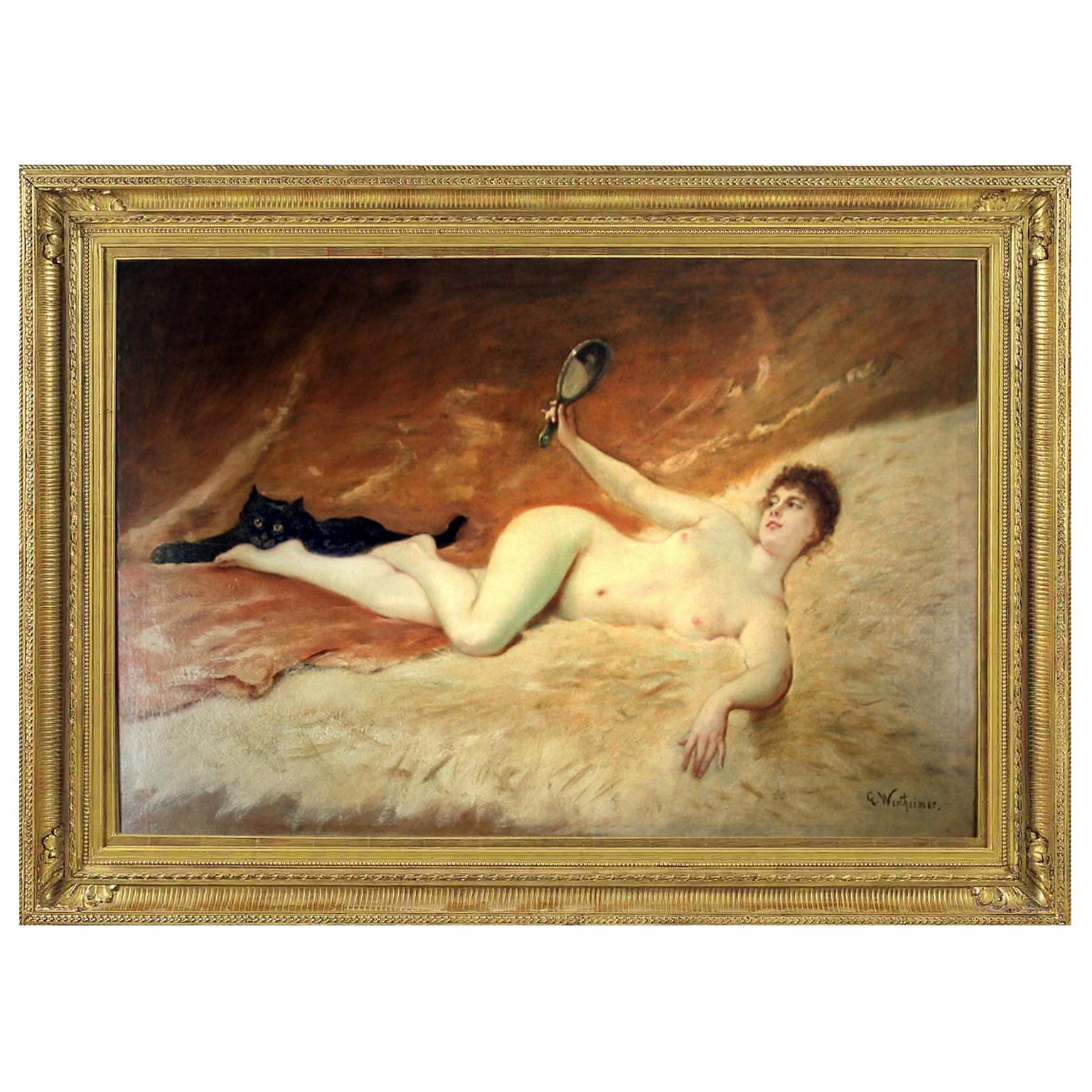 ‘Vanity’ by Gustave Wertheimer For Sale